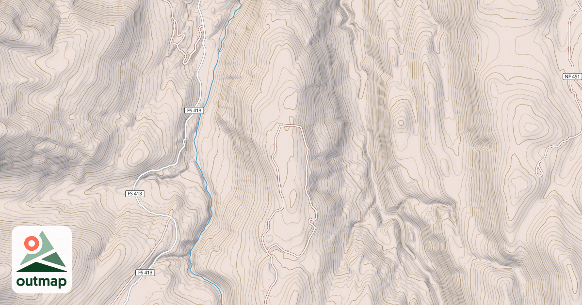 Map of Burnt Log