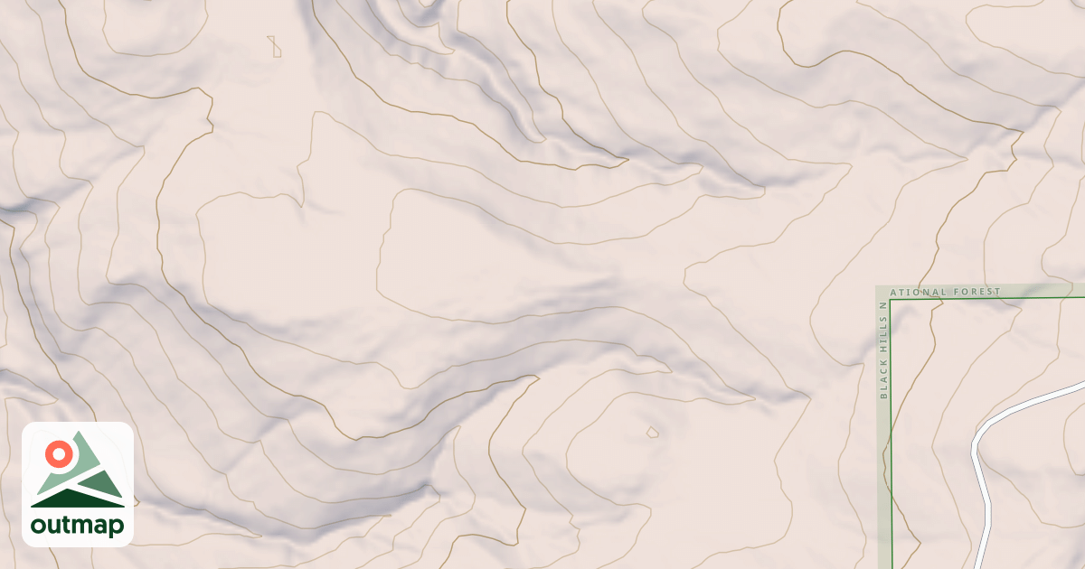 Map of ELK MOUNTAIN BR 2E