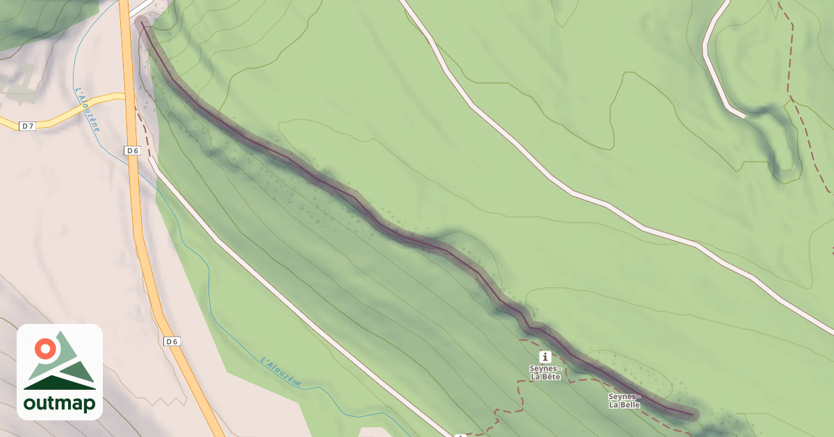 Map of Seynes