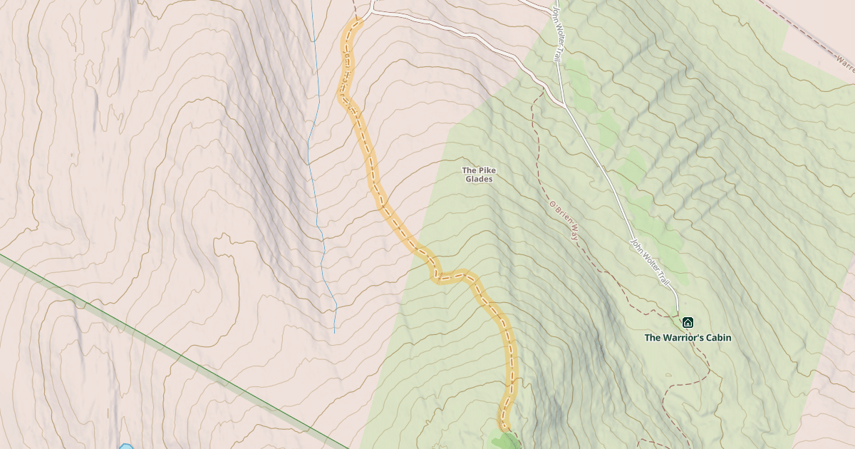 Map preview of Joan Wolter Trail
