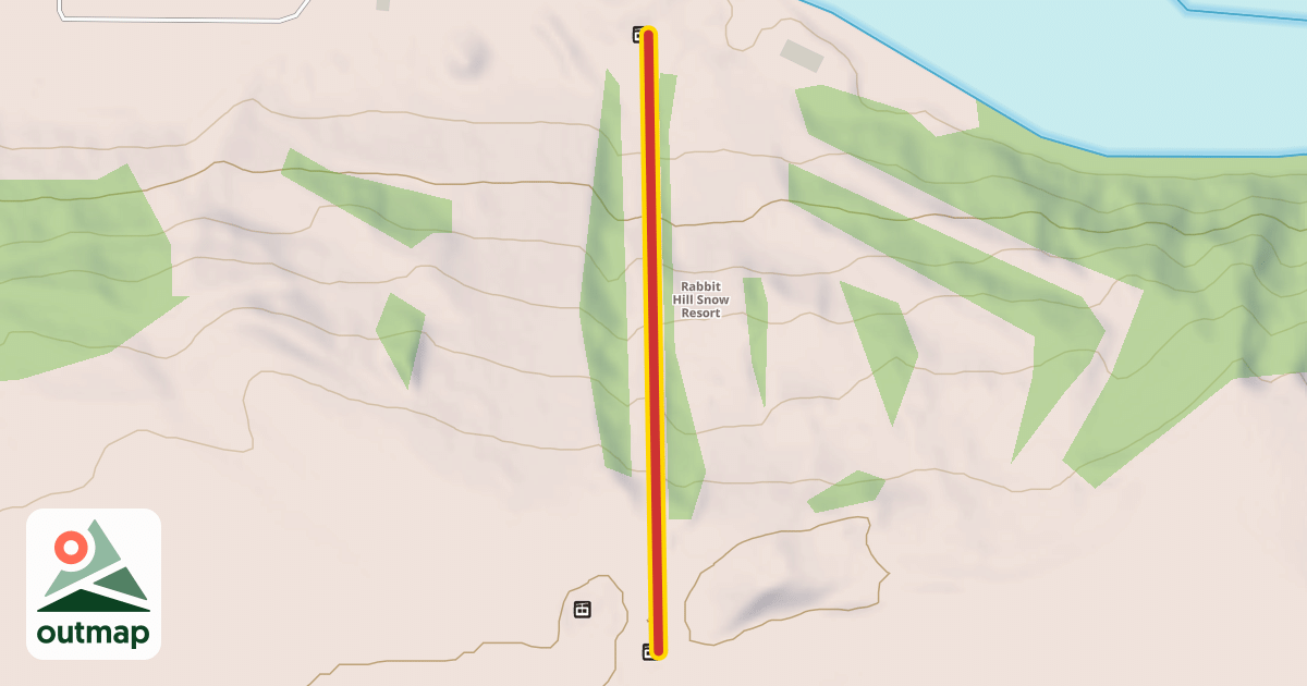 Map of T-Bar B
