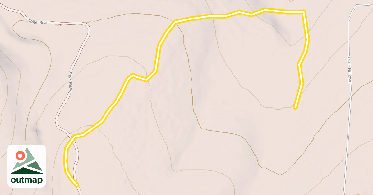 Map of North 40 Loop