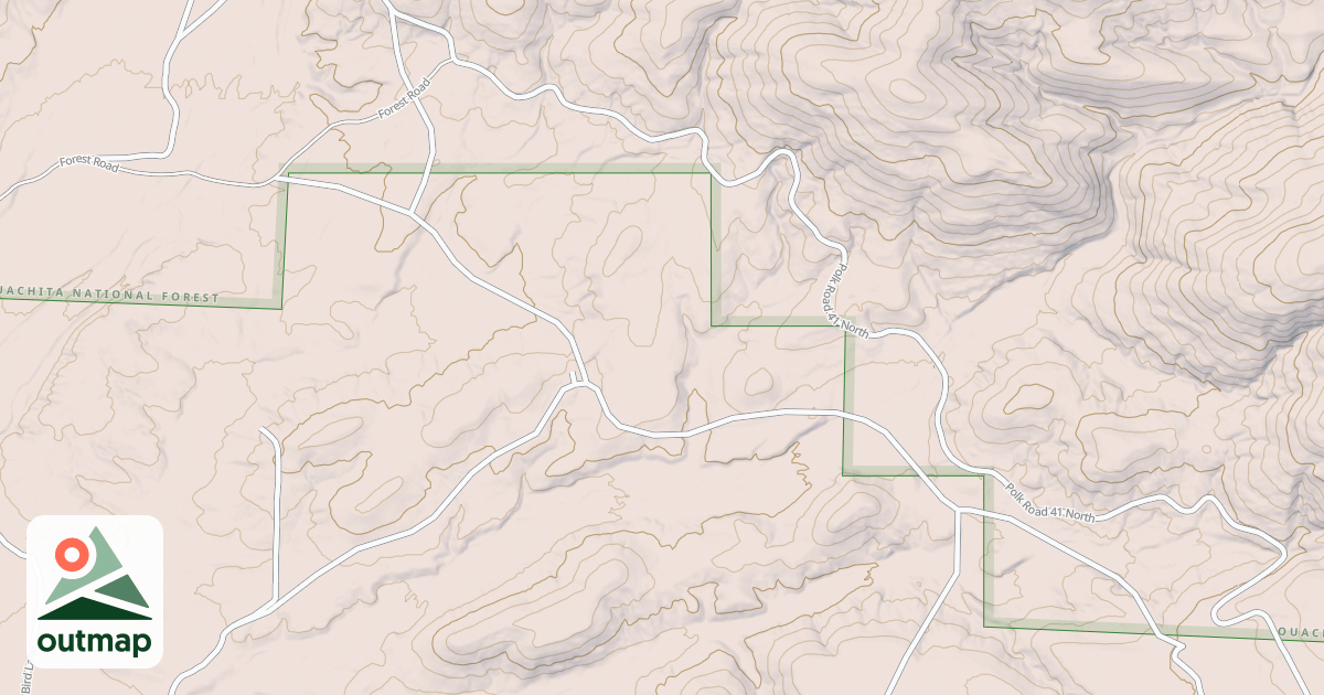 Map of EAST ROUND