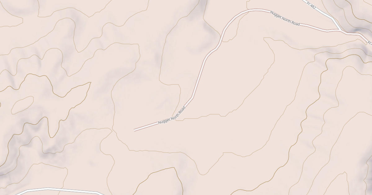 Map preview of NUGGET NORTH