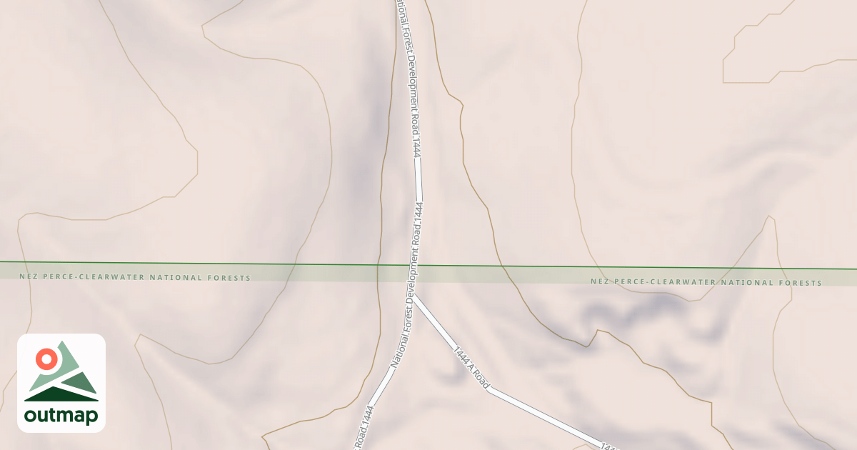 Map of Bovill Quarry