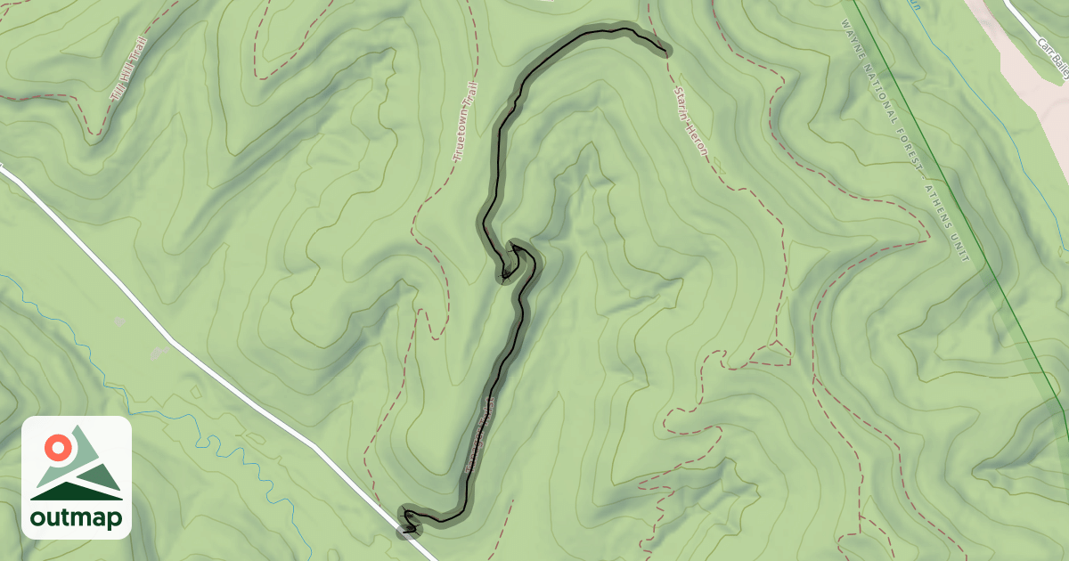 Map of Tanager Twist
