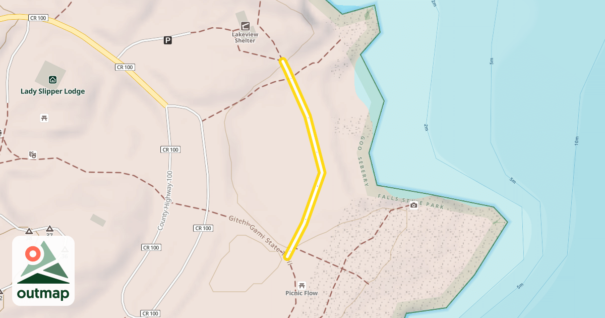 Map of River View Trail