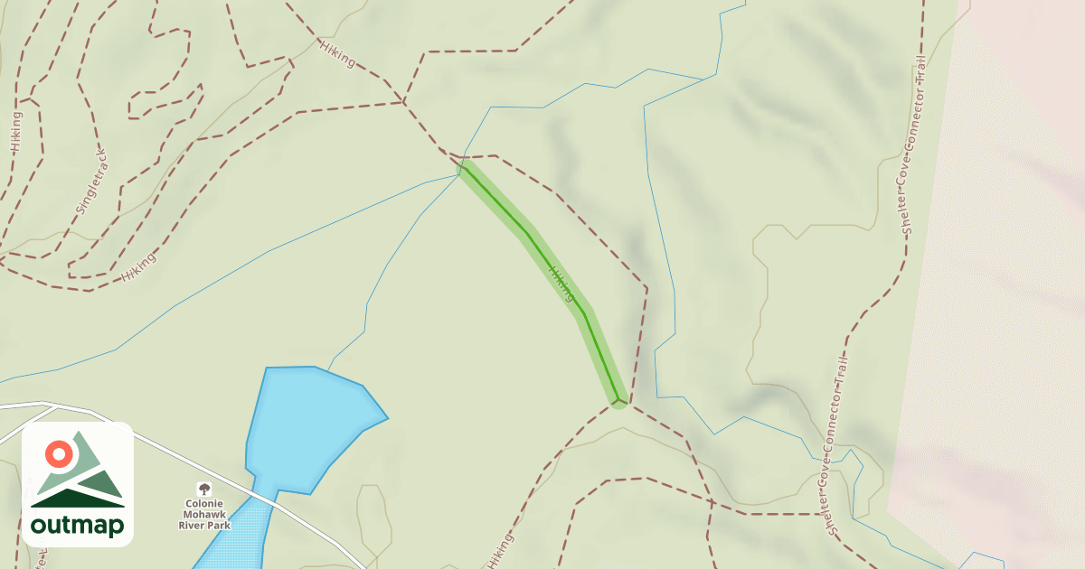 Map of Hiking