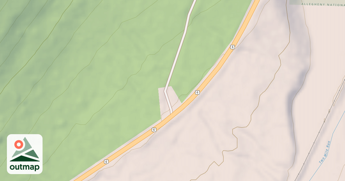 Map of DEERLICK