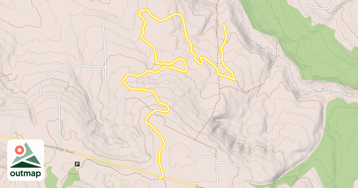 Map of Marathon Connector Trail