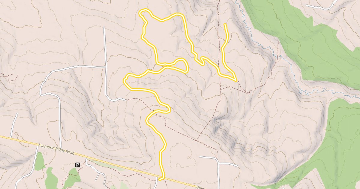 Map preview of Marathon Connector Trail