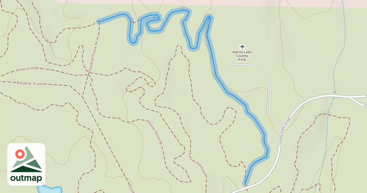 Map of East Section