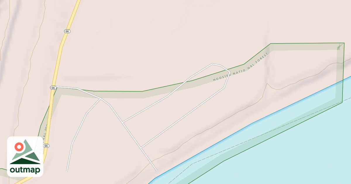 Map of MANO POINT PARKING