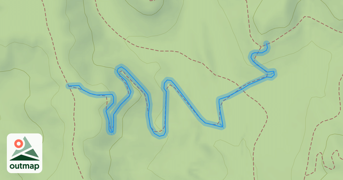 Map of Ronny's Run
