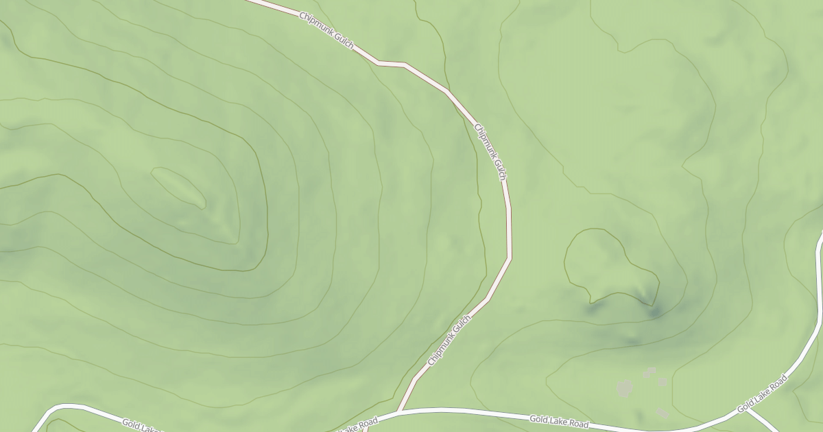 Map preview of CHIPMUNK GULCH