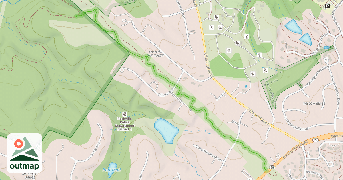 Map of Powerline Trail