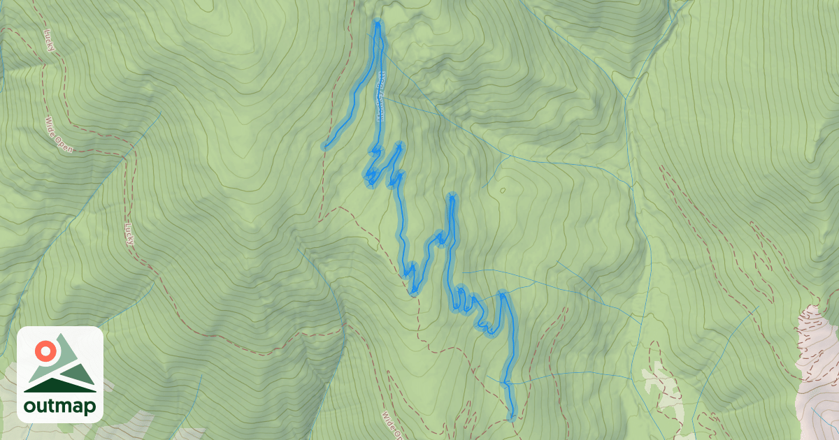 Map of Monkey Butt