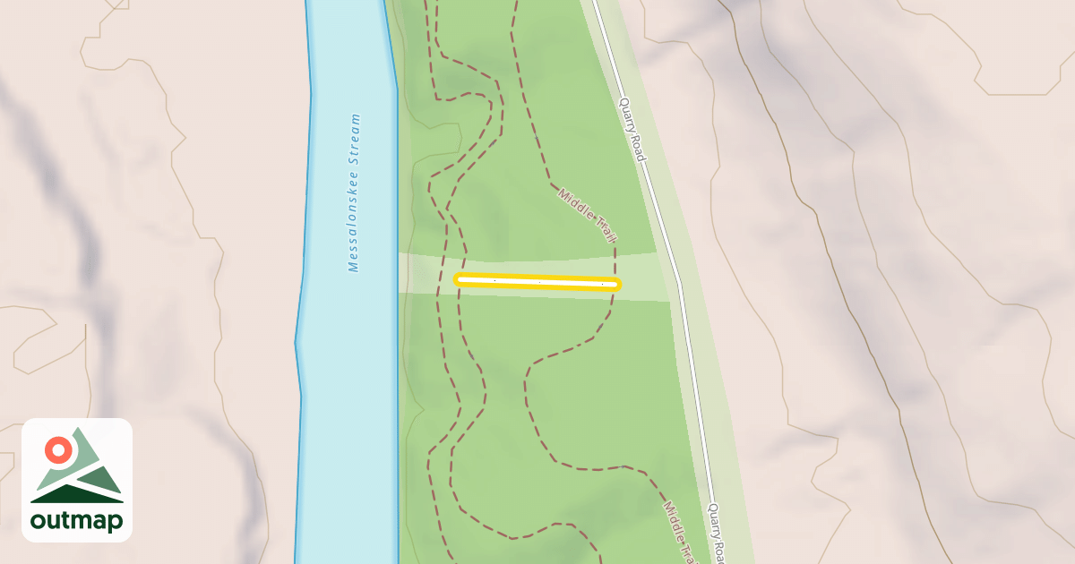 Map of Power Line Cut-Off