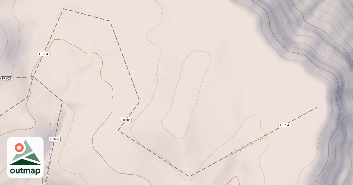 Map of Snow Ranch C