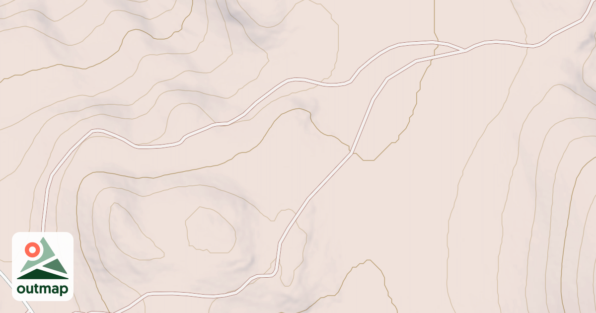 Map of NOUNAN PEAK