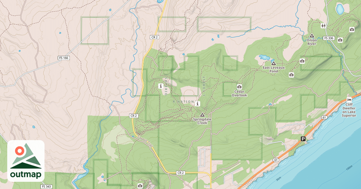 Map of LEVEAUX SNOWMOBILE