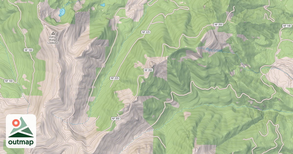 Map of HARDY RIDGE