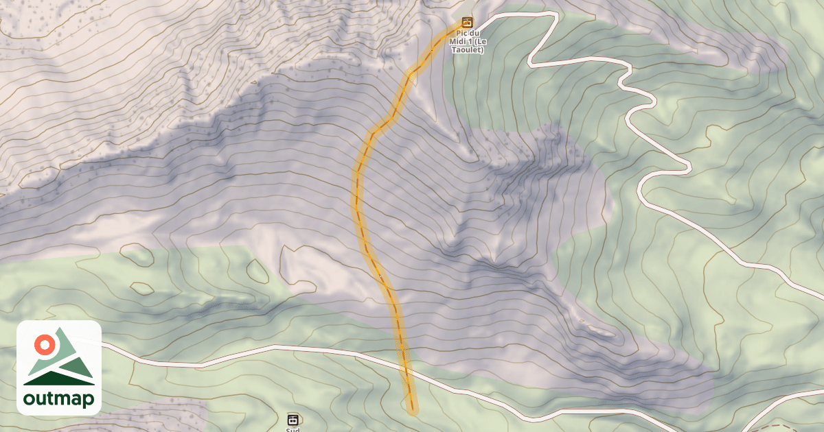 Map of La Violette