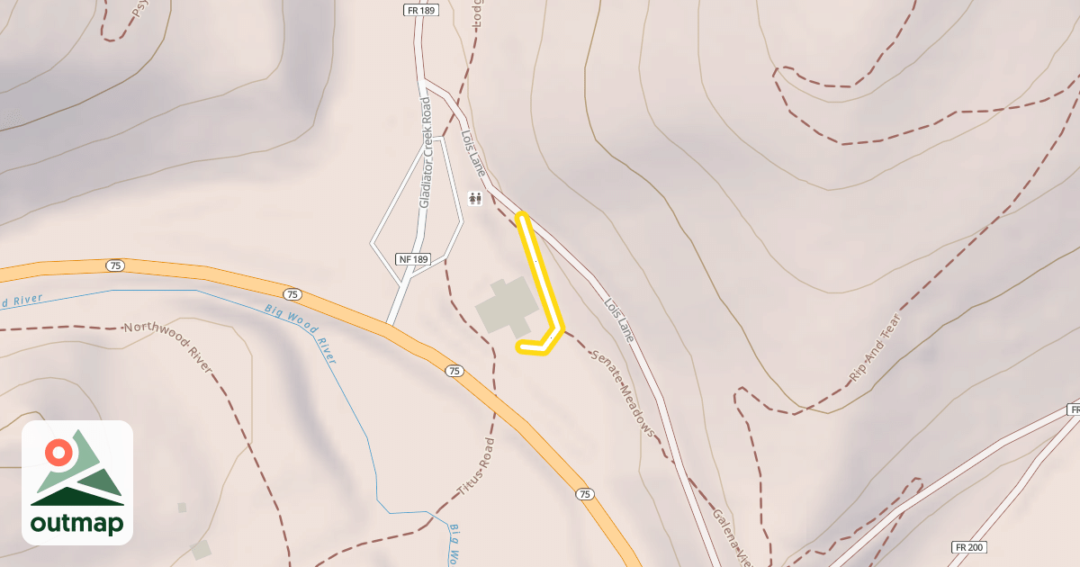 Map of Lois Lane