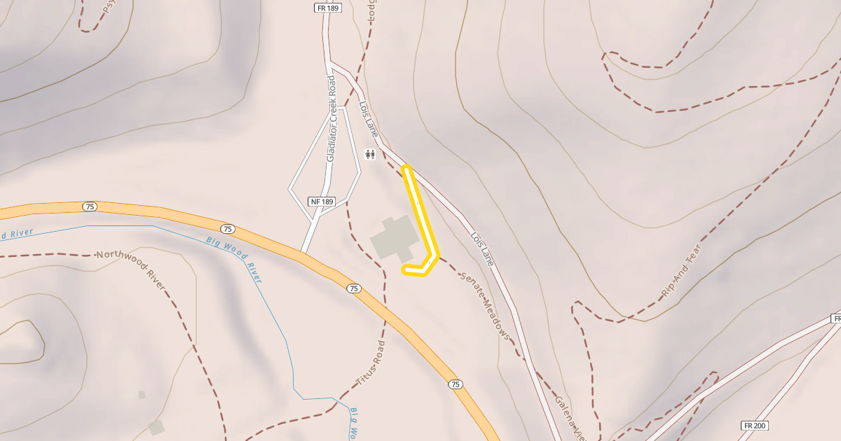Map preview of Lois Lane