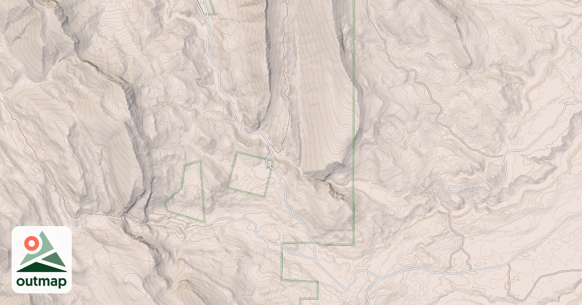 Map of BEAVER - WILLOW CREEK