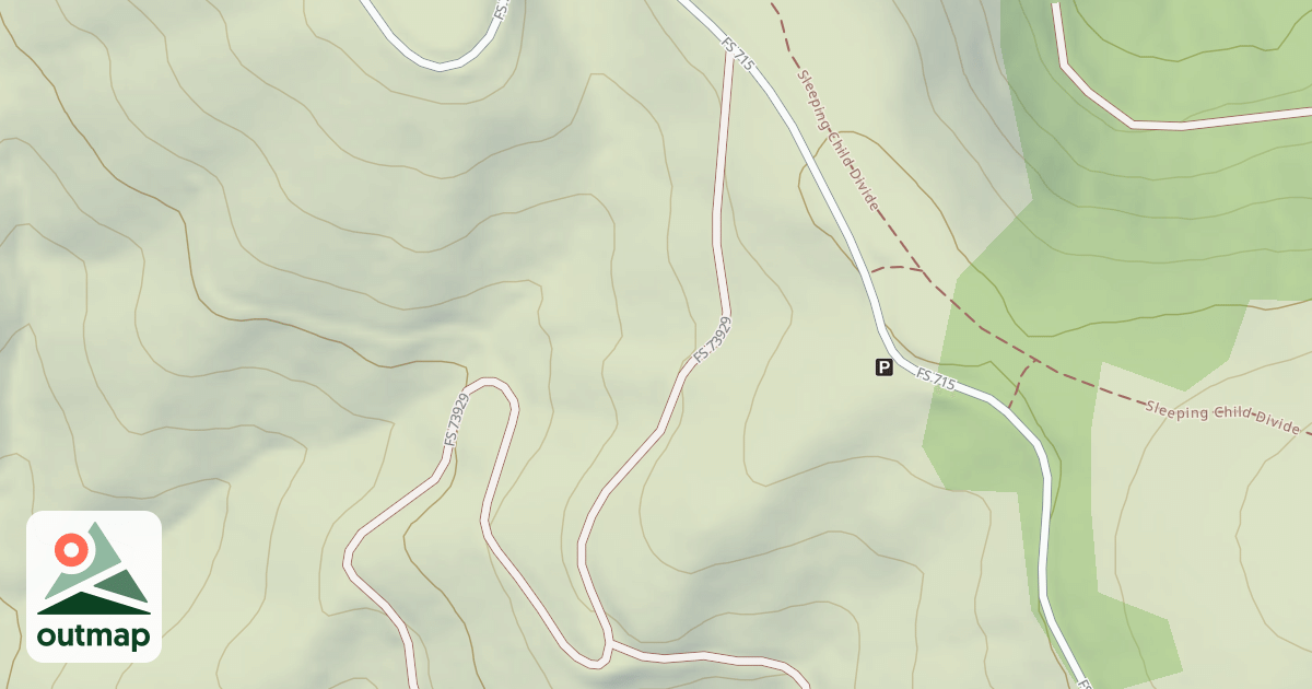 Map of (FDR)RYE CREEK