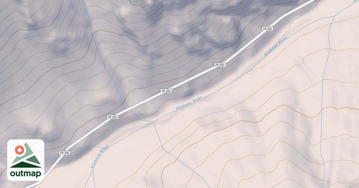 Map of ALAMOSA-CONEJOS