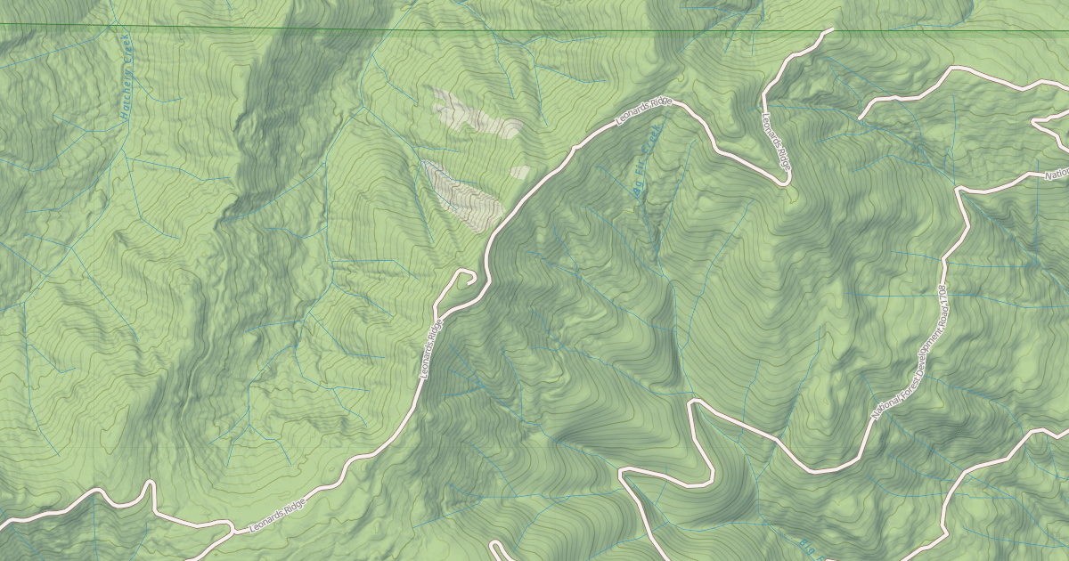 Map preview of LEONARDS RIDGE