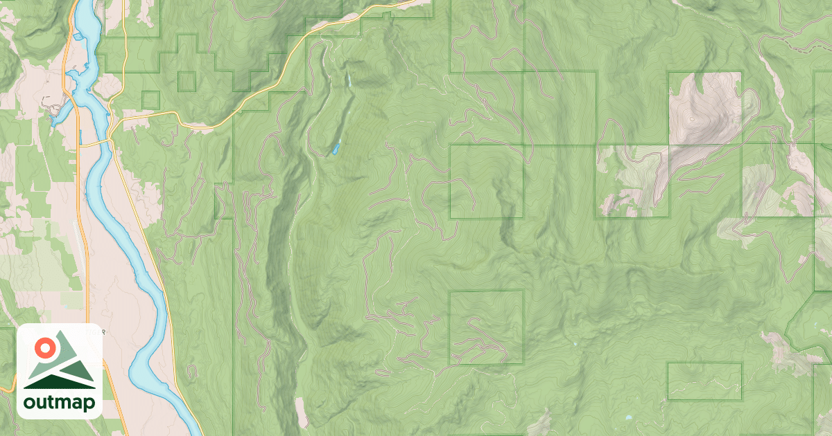 Map of PAU PAC TIOGA