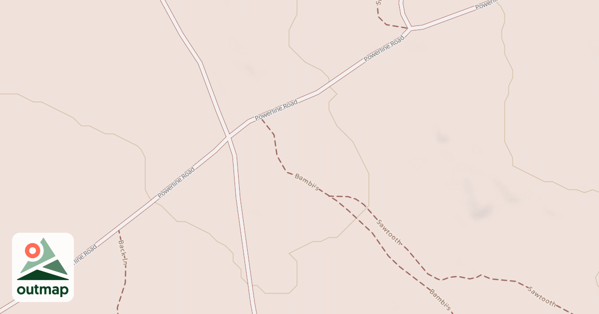 Map of Bambi's Trail