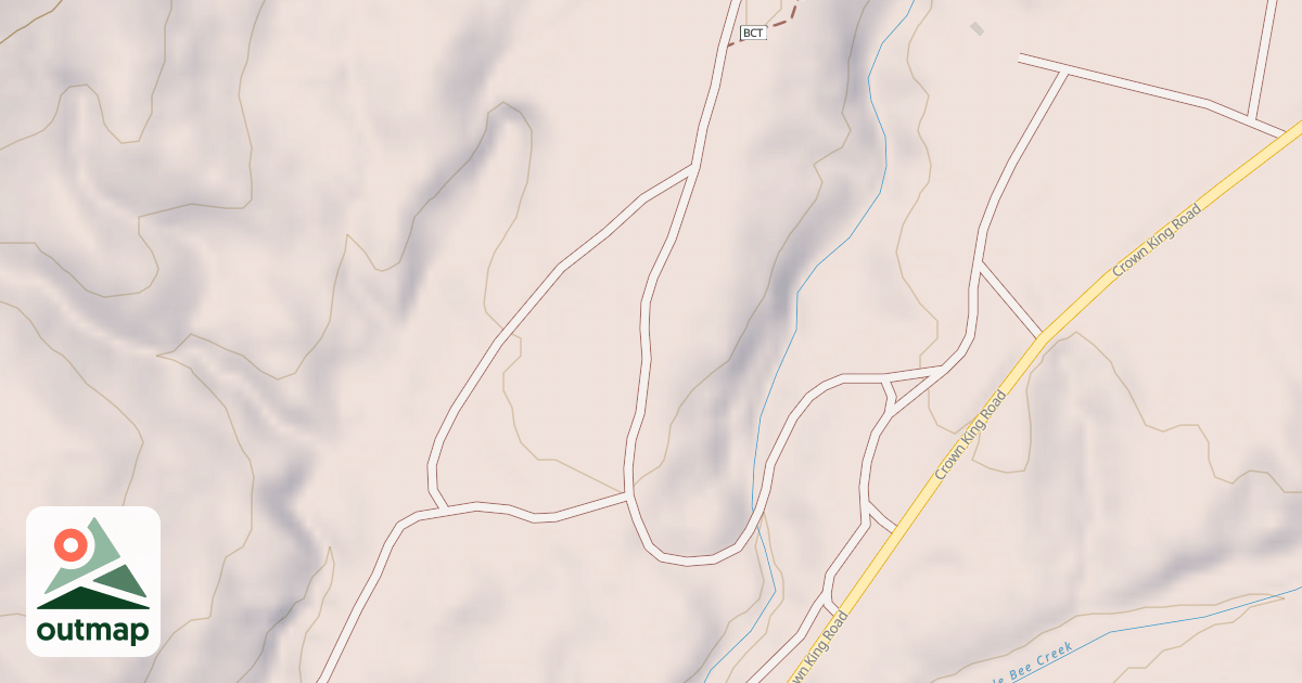 Map of Black Canyon Trail