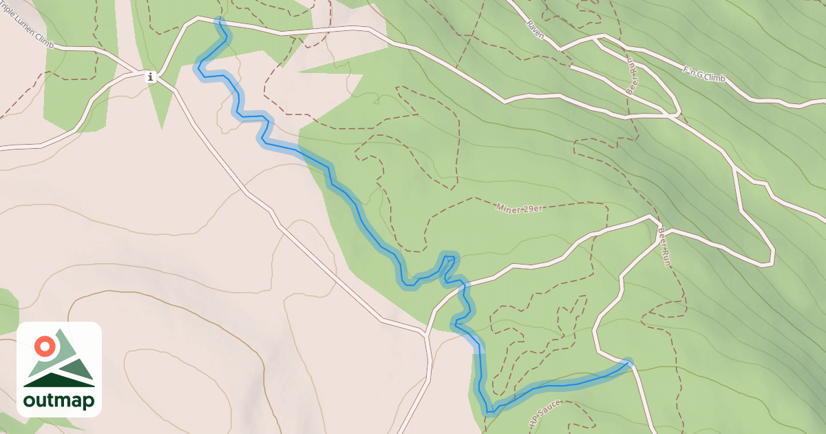 Map of Huffy Puffy