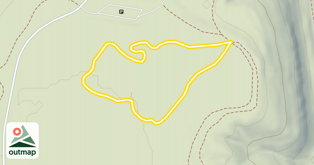 Map of Interpretive Trail