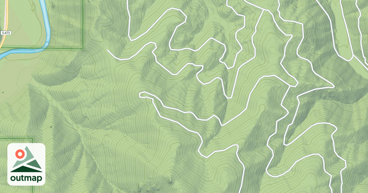 Map of (FDR) VIOLET CREEK