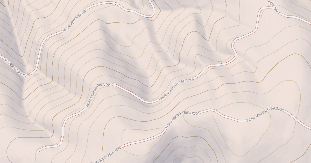 Map preview of HORSE MTN. SPUR C