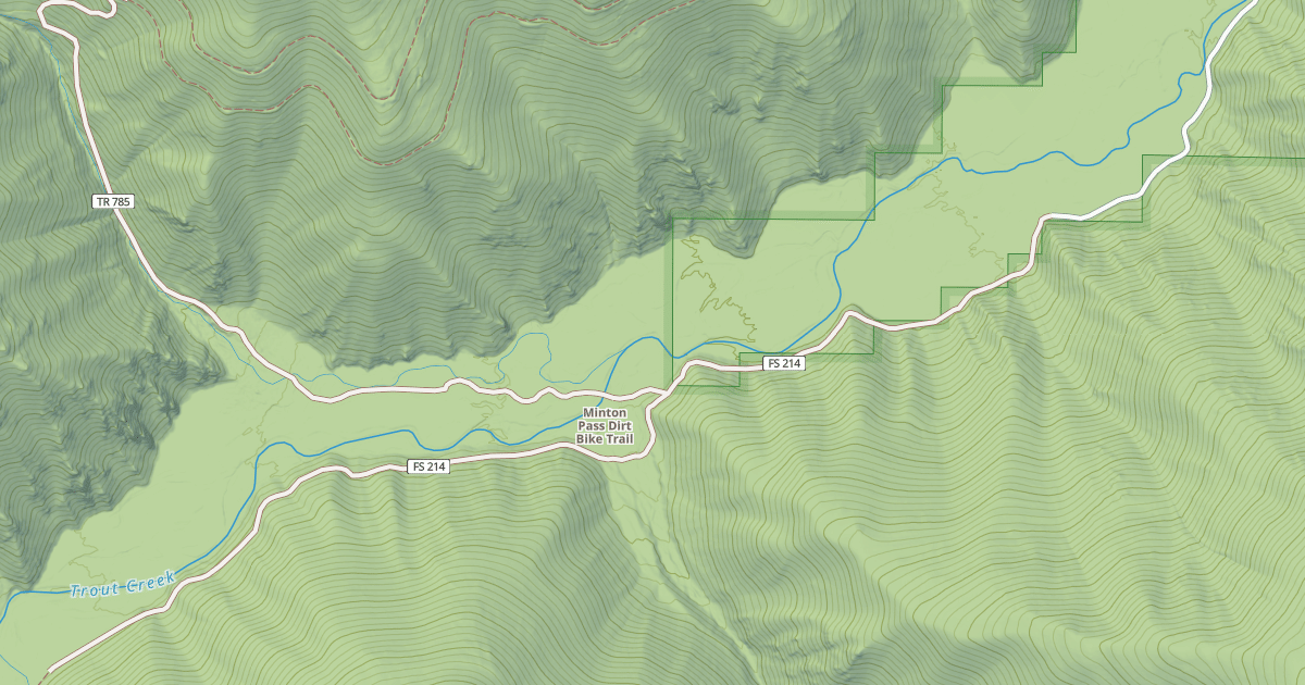 Map preview of HOPE VALLEY