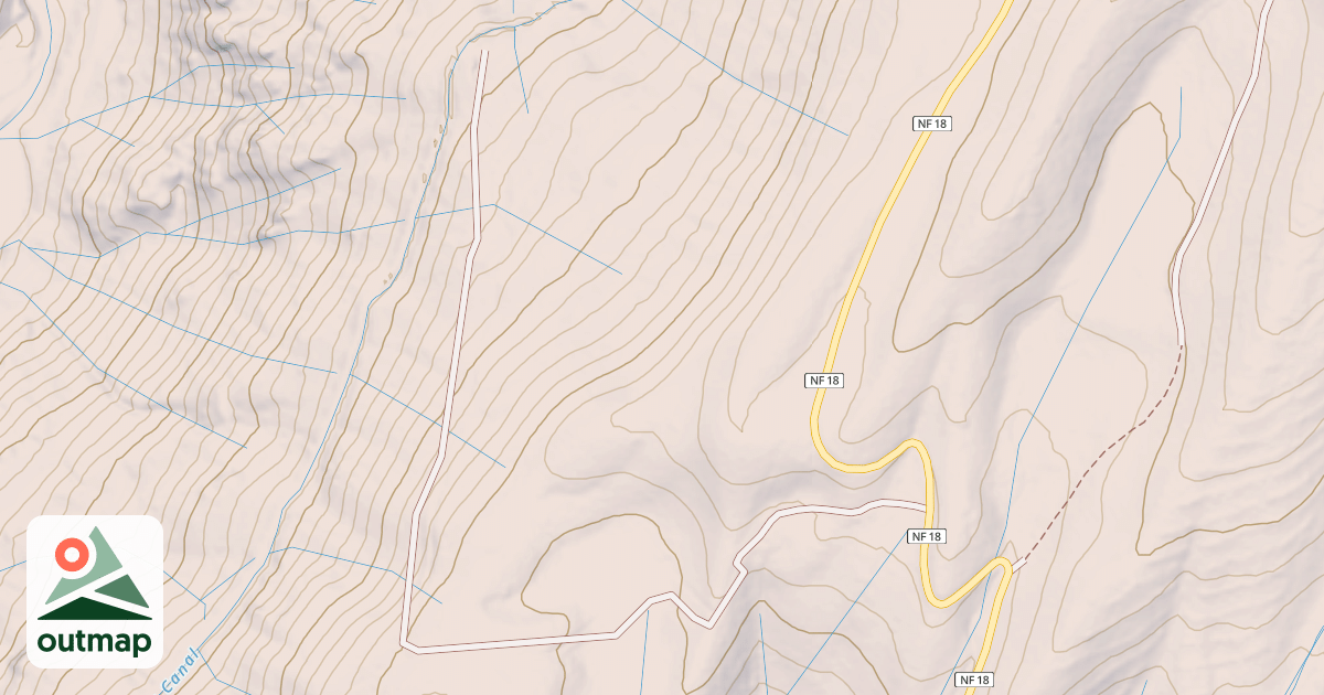Map of B&S DITCH
