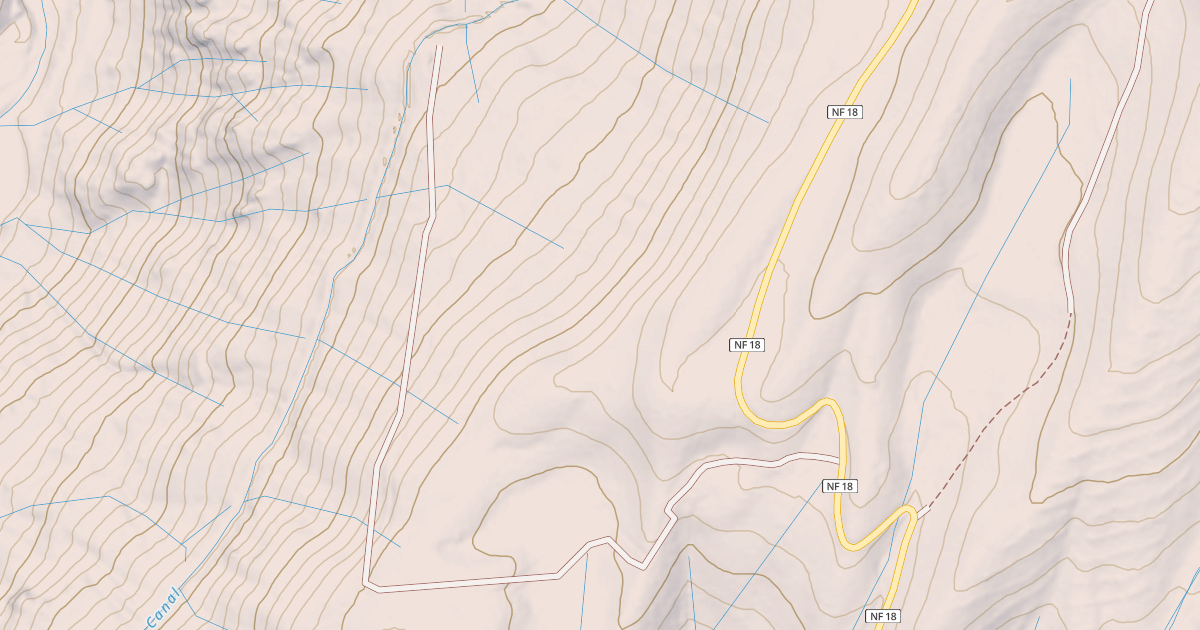 Map preview of B&S DITCH