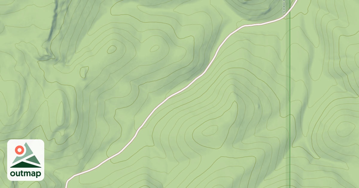 Map of APPLEBUSH HILL