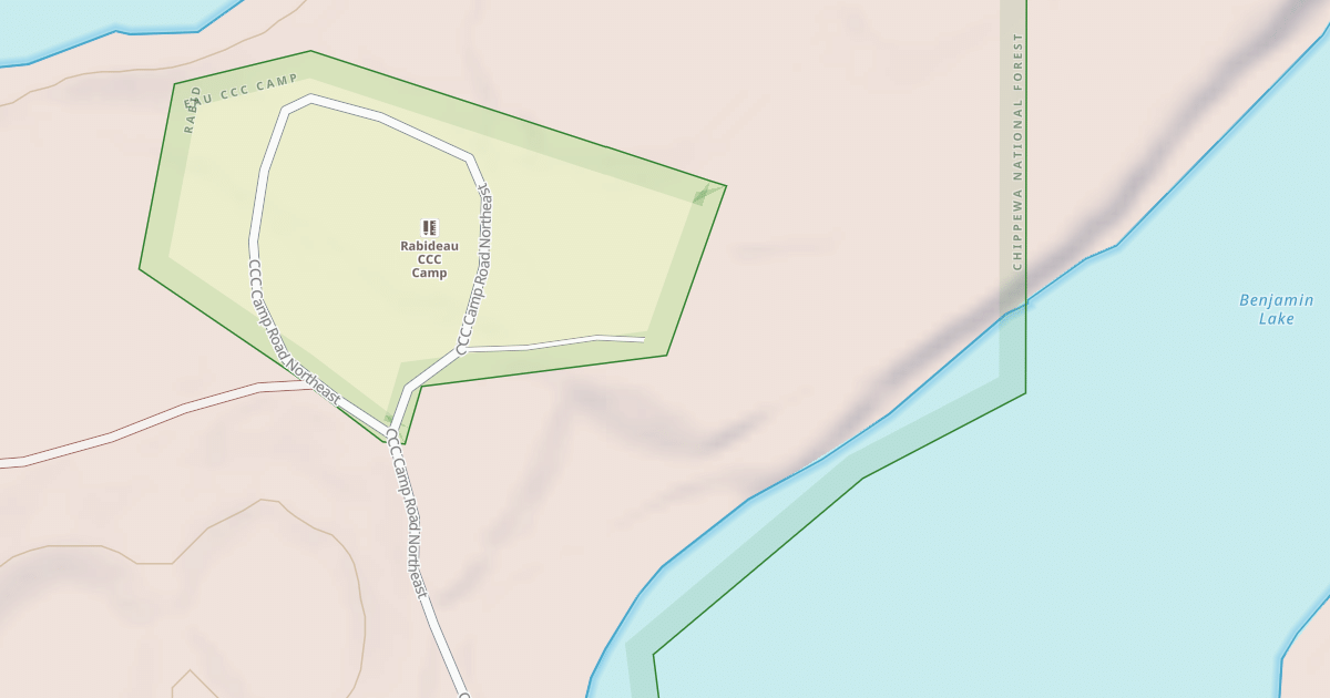 Map preview of RABIDEAU CCC SPUR A