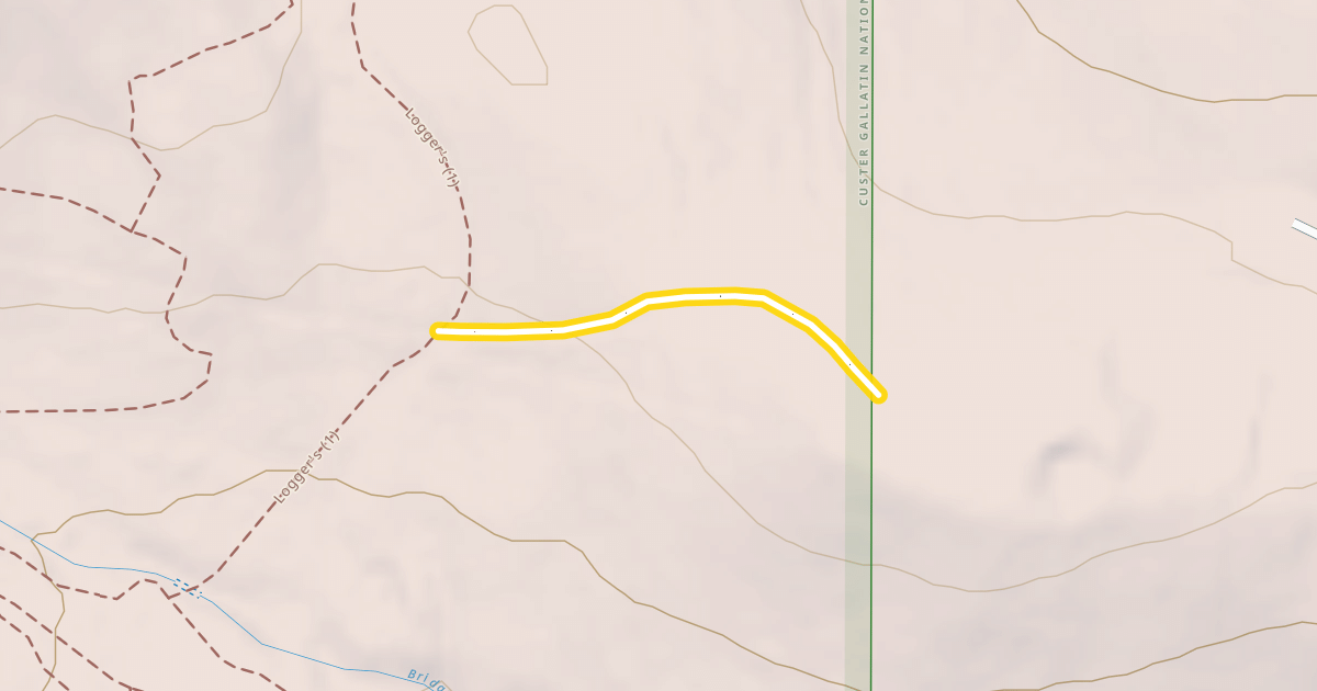 Map preview of Montagne's Meander