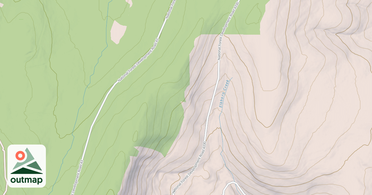 Map of PORCUPINE ROAD
