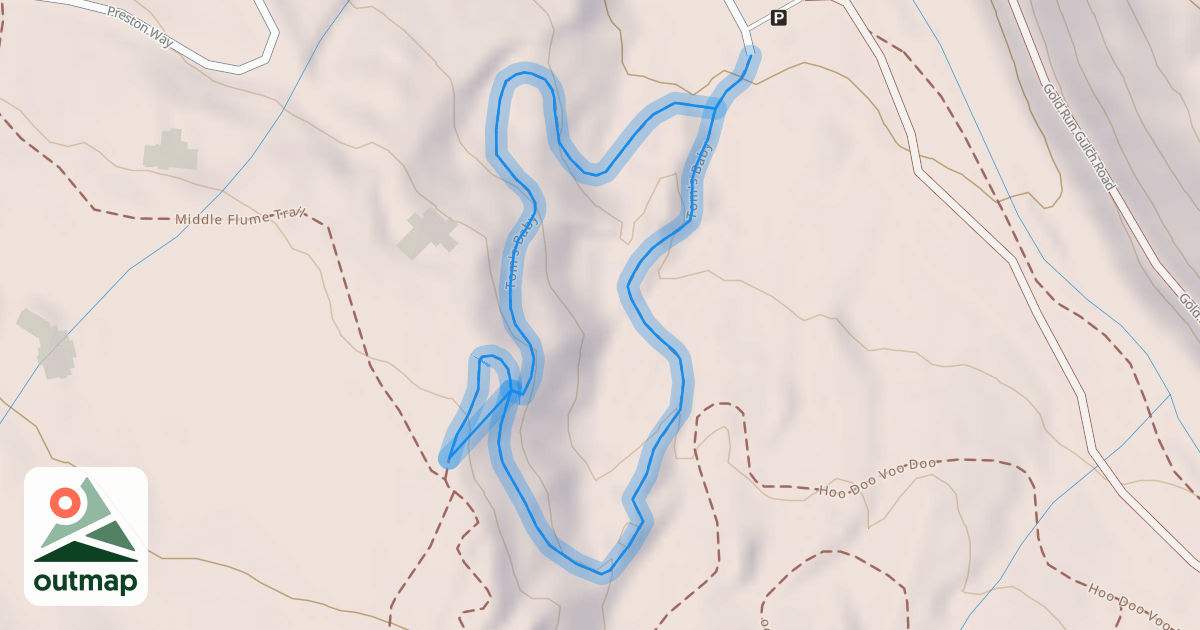 Map of Tom's Baby