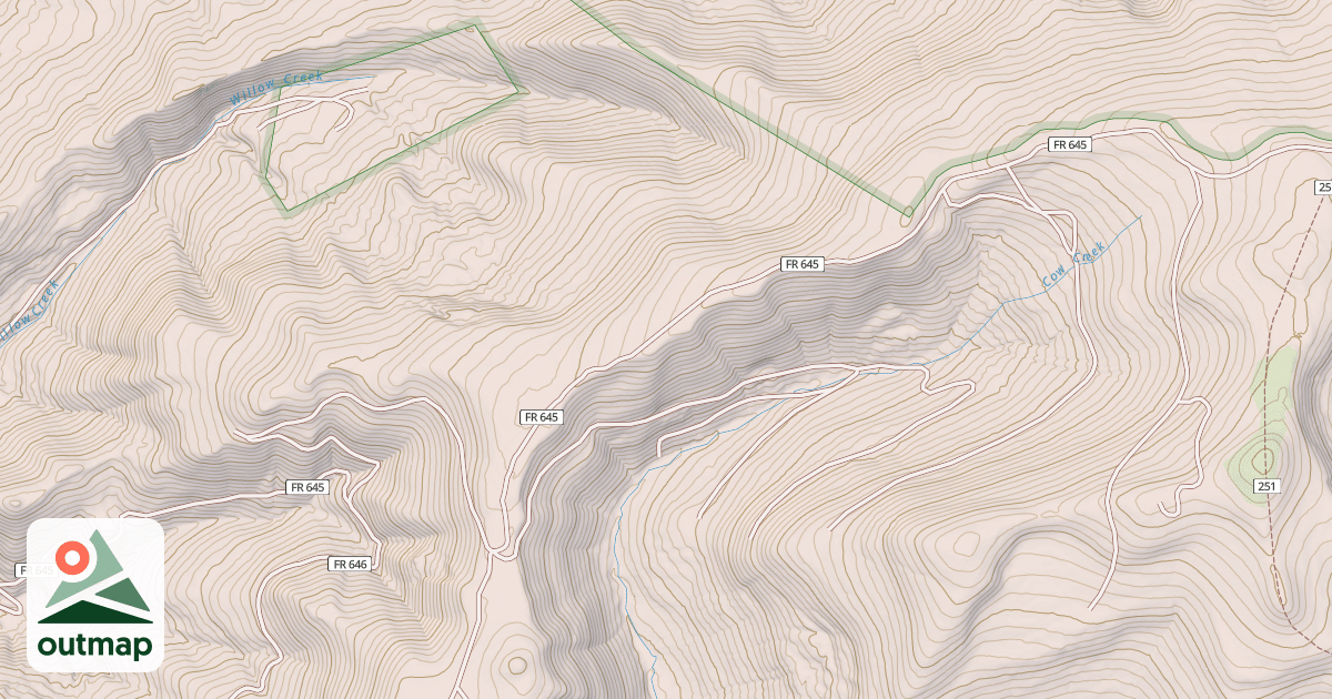 Map of WILLOW