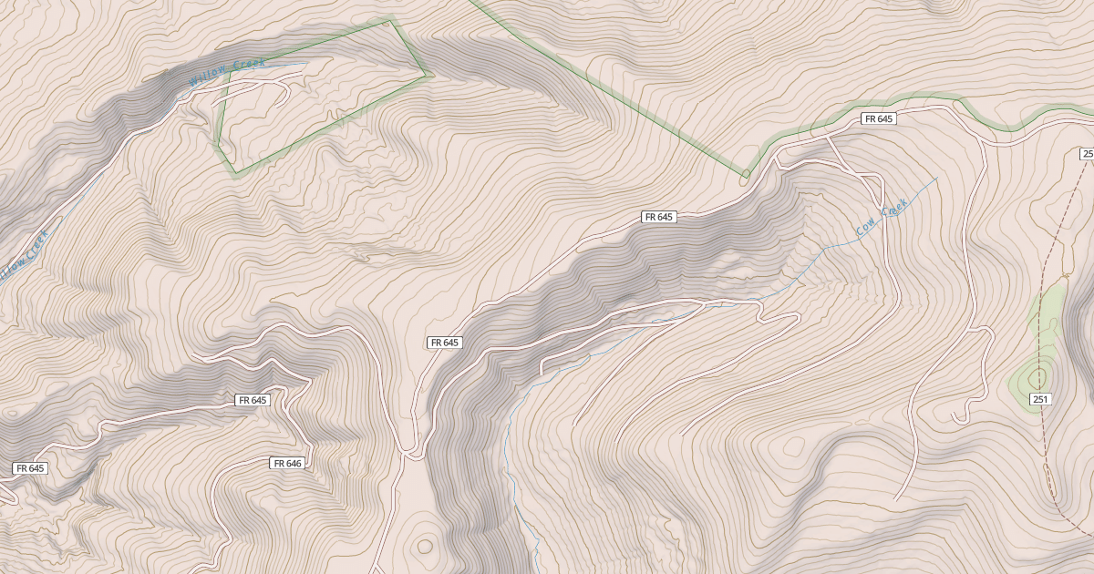 Map preview of WILLOW